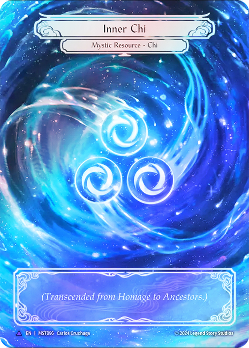 [FaB]Homage to Ancestors/先祖への敬意[Marvel] JP】《Cold Foil》[神秘] 先祖への敬意//内なる気/Homage to