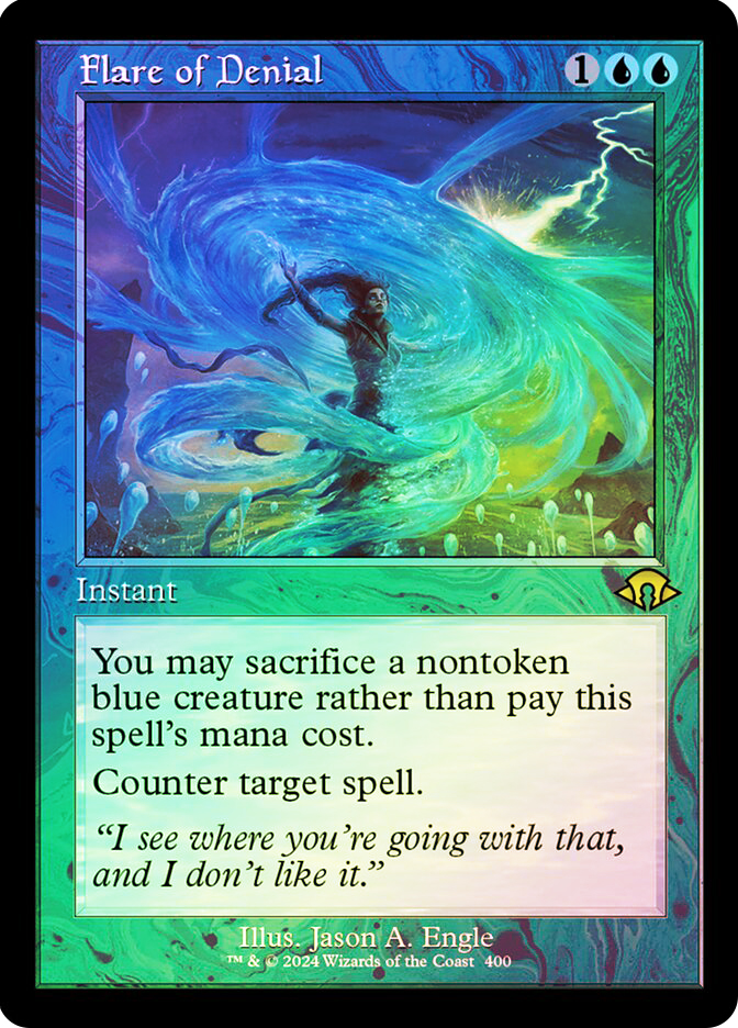 m9806 MH3 400 拒絶の閃光/Flare of Denial Flare of Denial (Retro Frame) | Modern Horizons 3 - Retro