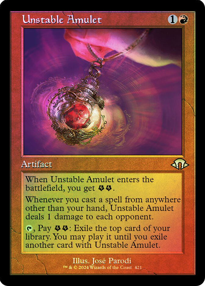 mtg unstable card list price 4x Success! Cards Magic the Gathering MTG Omniphustoys 1 counter on that creature. Is anyone else noticing what