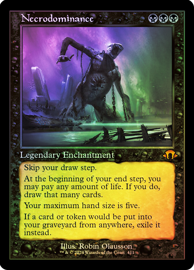 【Foil】Necro-Impotence [UNH] Magic The Gathering Unhinged Necro-Impotence #60/140 Foil
