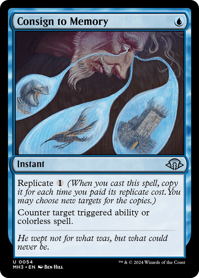 Consign to Memory サイン入り 4枚セット　(MTG サインド) ConsignToMemory__16598.