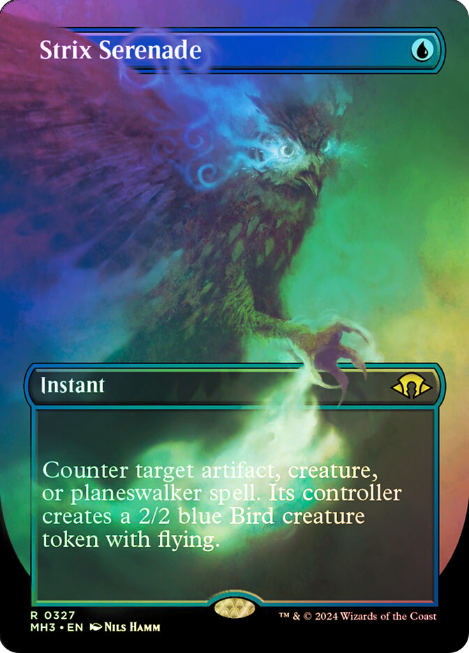 Strix Serenade (Borderless) | Modern Horizons 3 - Variants