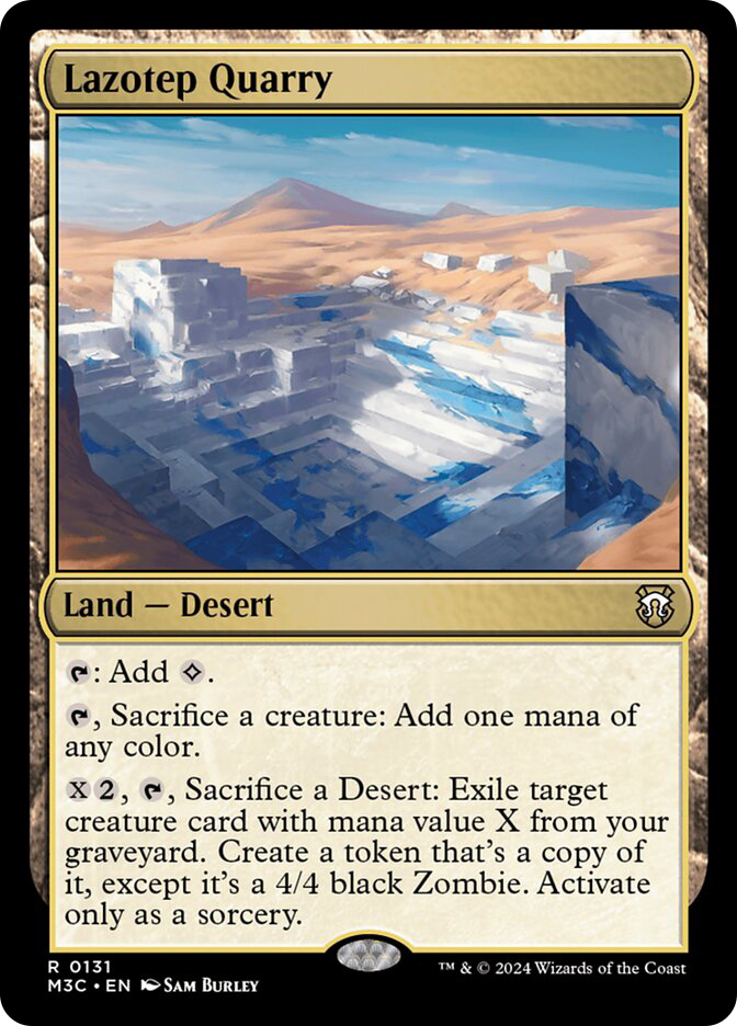 Lazotep Quarry | Modern Horizons 3 Commander | Star City Games