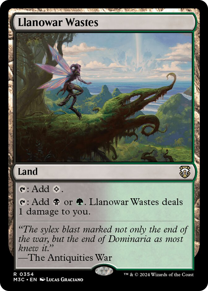 Llanowar Wastes 3枚セット Llanowar Wastes | The Brothers' War | Star City Games