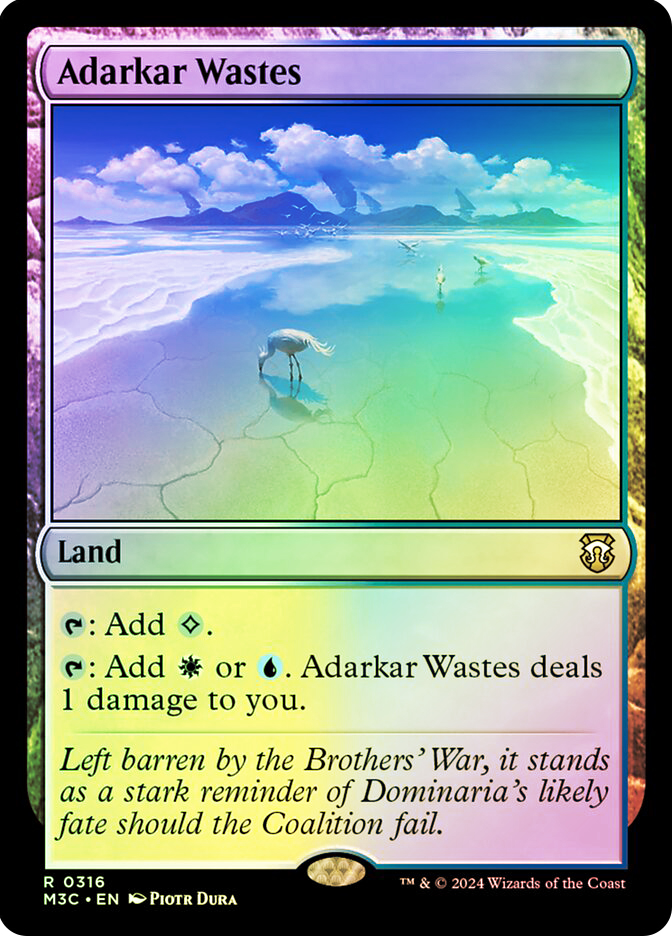 アダーカー荒原/Adarkar Wastes ICE 4枚セット MTG Adarkar Wastes | Dominaria United | Star City Games