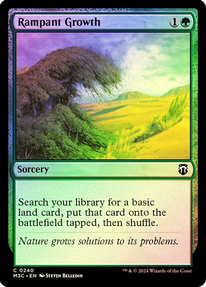 Rampant Growth | Modern Horizons 3 Commander | Star City Games