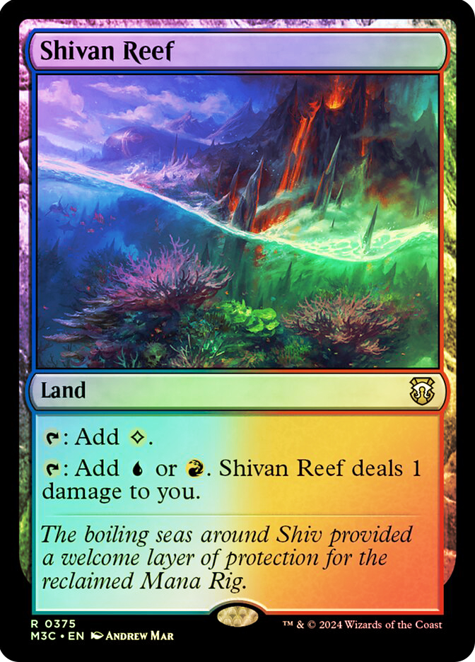 Shivan Reef | Modern Horizons 3 Commander | Star City Games