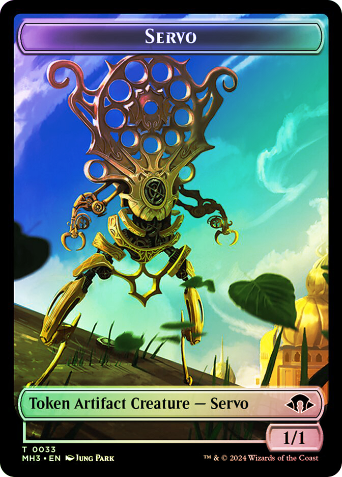 Tokens of Spirit foil　MTG　トークン Foil】(006)《スピリットトークン/Spirit Token》[STX] 金