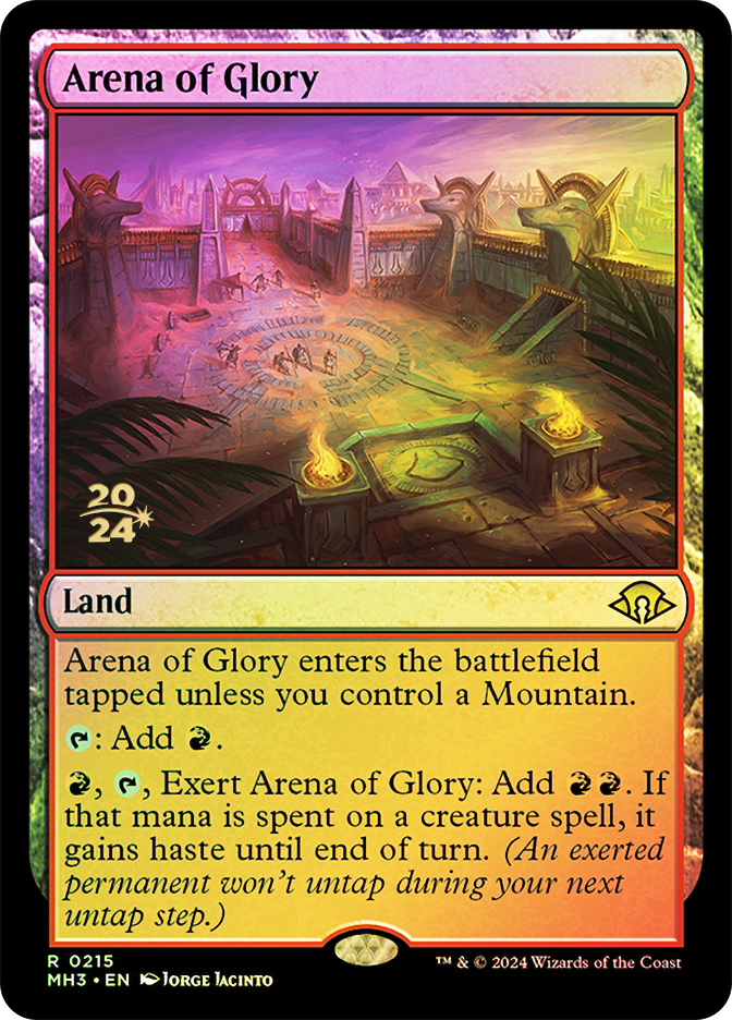Arena of Glory (Prerelease) (Modern Horizons 3) | Promo | Star