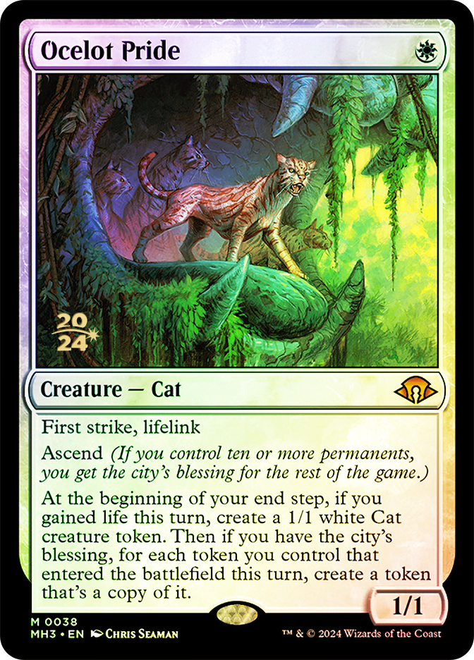 Ocelot Pride (Prerelease) (Modern Horizons 3) | Promo | Star City