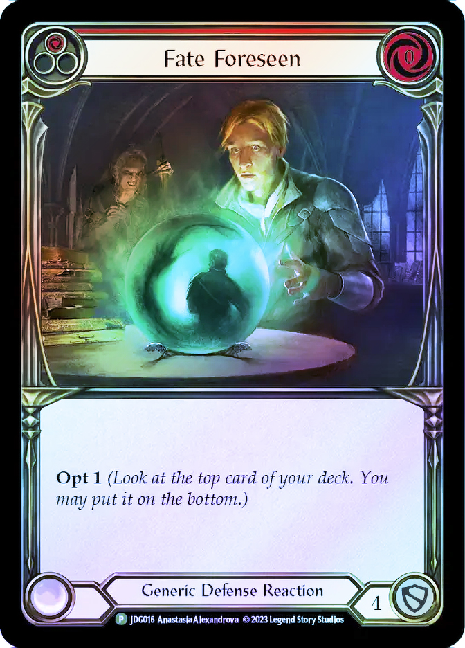 Fate Foreseen (Red) (Judge) | Promotional Cards | Star City Games