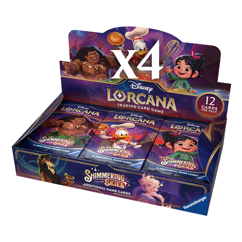 Lorcana: Shimmering Skies Booster Case (4 Boxes) | Star City Games
