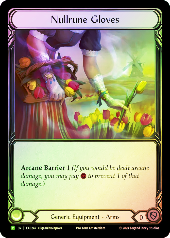 Nullrune Gloves (Pro Tour) | Promotional Cards | Star City Games