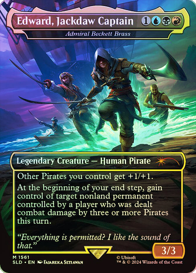 Admiral Beckett Brass (Edward, Jackdaw Captain) (Assassin's Creed