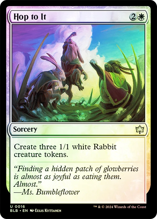 MTG 跳び込め　Hop to It キャンバスプリント MTG 跳び込め Hop to It キャンバスプリント MTG 跳び込め Hop to It