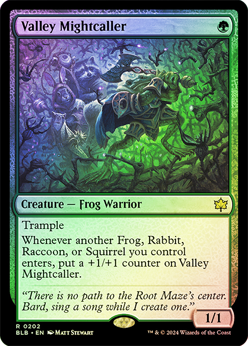 Valley Mightcaller | Bloomburrow | Star City Games