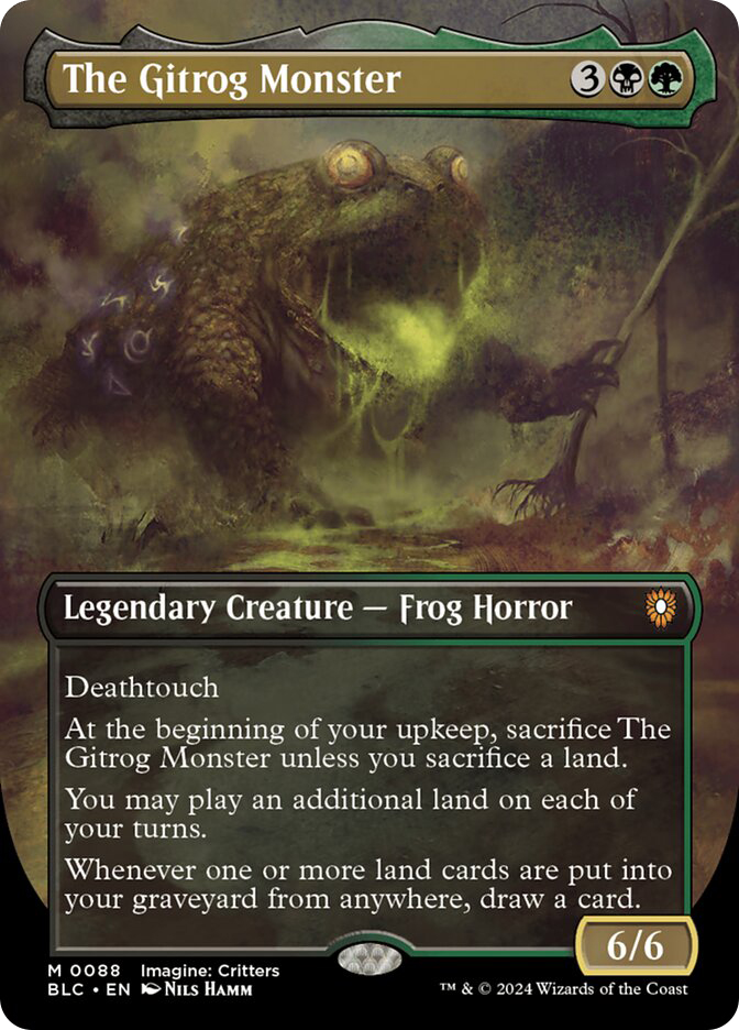 マジック：ザ・ギャザリング The Gitrog Monster MTG commander deck The Gitrog Monster | Bloomburrow Commander | Star City Games