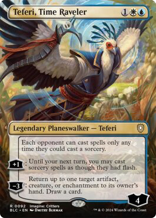 【MTG】Teferi's Time Trouble3個(シークレットレイアー） Teferi's Time Trouble | Secret Lair