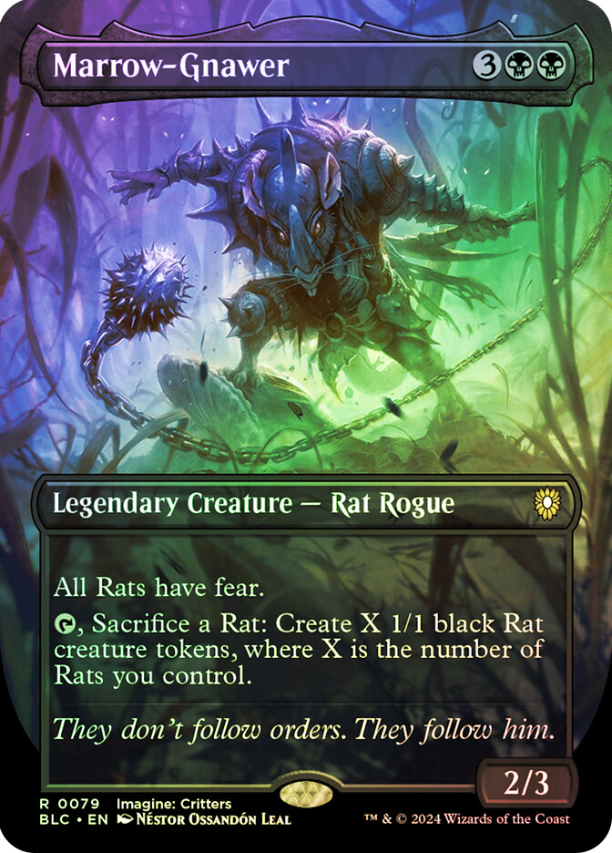 最終価格RATS UNDERCOVER BORN 4 Marrow-Gnawer | Bloomburrow Commander | Star City Games