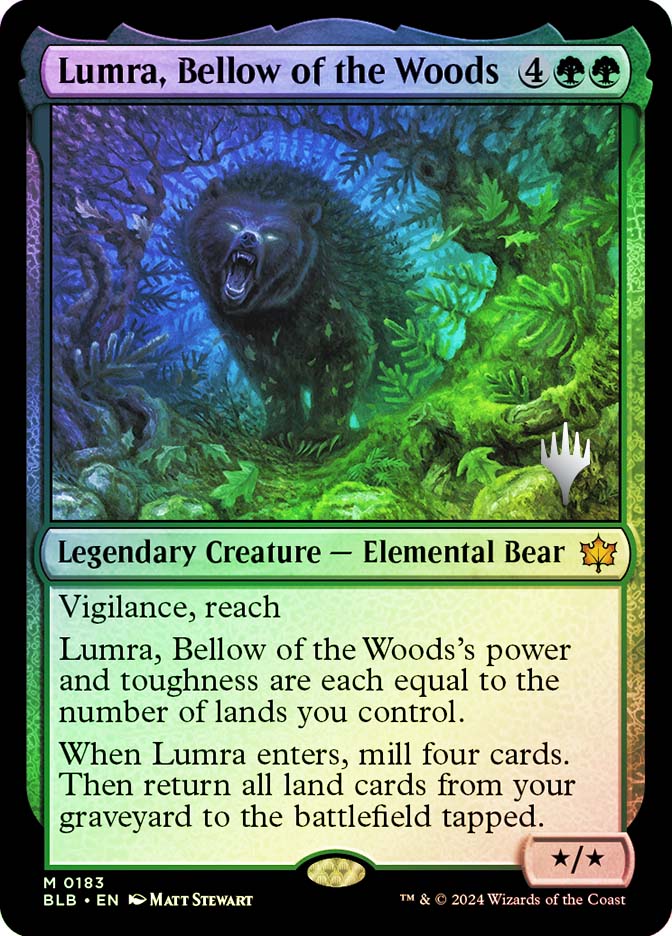 Lumra, Bellow of the Woods (Promo Pack) (Bloomburrow) | Promo