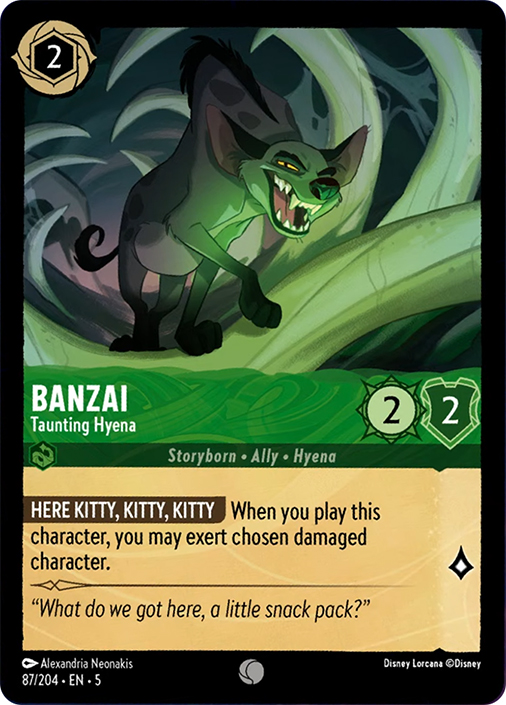 Banzai - Taunting Hyena | Shimmering Skies | Star City Games