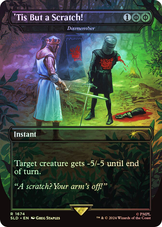Dismember ('Tis But a Scratch) (Monty Python) | Secret Lair Drop