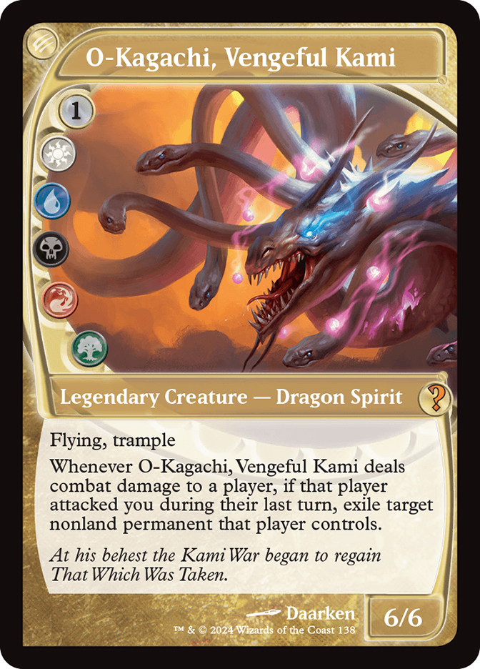 O-Kagachi, Vengeful Kami | Mystery Booster 2 | Star City Games