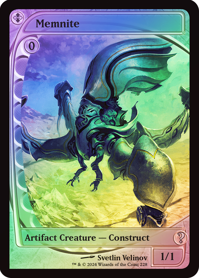 メムナイト　Memnite 未来予知　FOIL ミステリーブースター2 Memnite__48356.1745603832.jpg?c=2