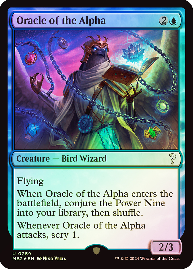 頭目の神官　Oracle of the Alpha foil Oracle of the Alpha | Mystery Booster 2 | Star City Games