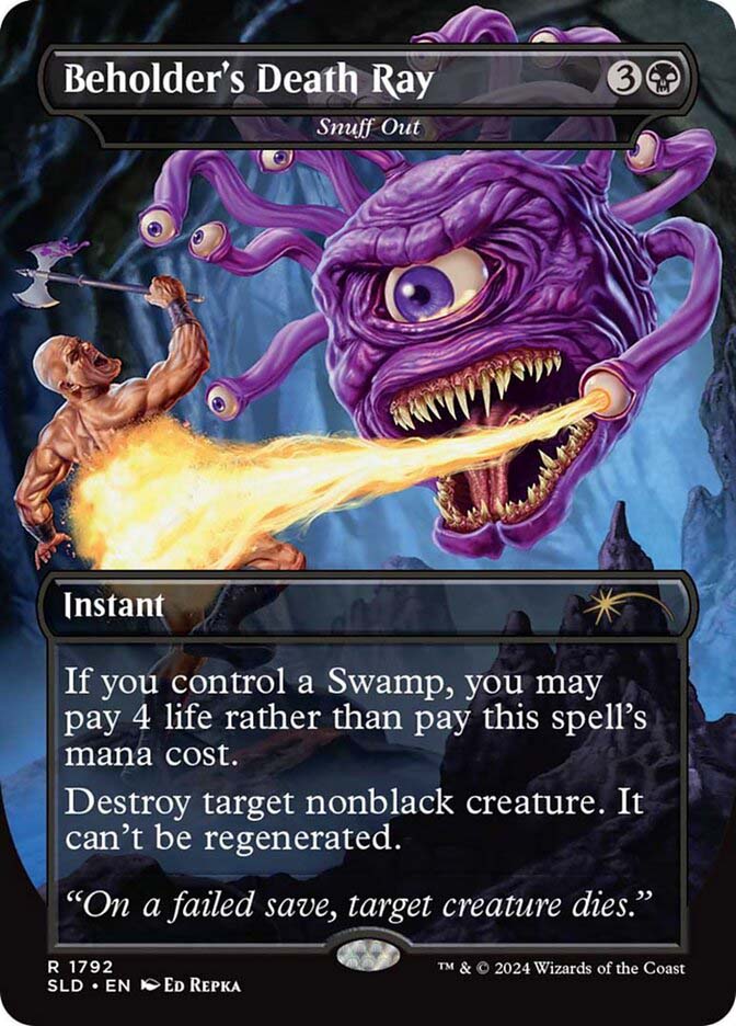 Snuff Out (Beholder's Death Ray) (Dungeons & Dragons) | Secret