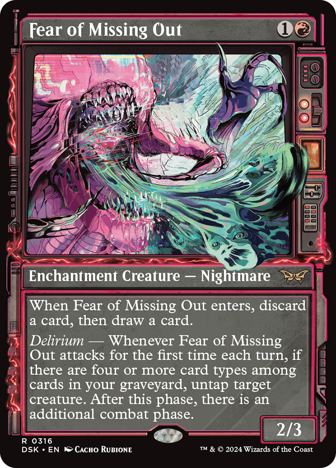 MTG 逸失への恐怖/Fear of Missing ショーケースFoil 4枚 MTG 逸失への恐怖/Fear of Missing ショーケースFoil 4枚 逸失への恐怖