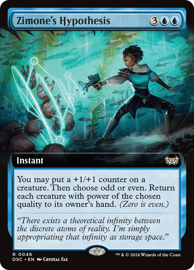 Zimone's Hypothesis (Extended Art) | Duskmourn: House of