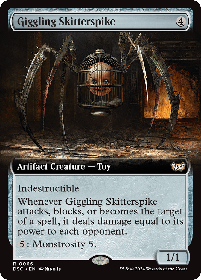 Giggling Skitterspike | Duskmourn: House of Horror Commander