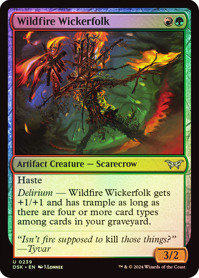 Wildfire Wickerfolk | Duskmourn: House of Horror | Star City Games