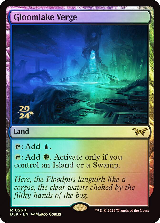 Gloomlake Verge (Prerelease) (Duskmourn: House of Horror) | Promo