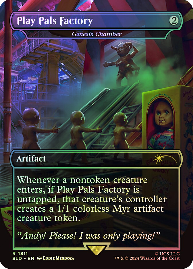 SEQUEL Pコート fragment godselection M Genesis Chamber (Play Pals Factory) (Child's Play) | Secret Lair