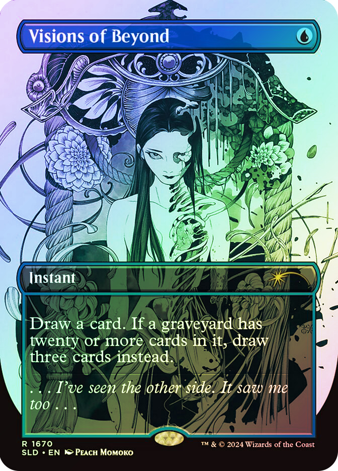 MTG 彼方の映像/Visions of Beyond foil PSA10 彼方の映像/Visions of Beyond》[UMA] 青R | 日本最大級 MTG通販サイト