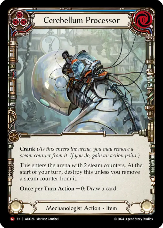 【Cerebellum Processor】CF 1枚 FaB Cerebellum Processor | Armory Deck: Dash | Star City Games