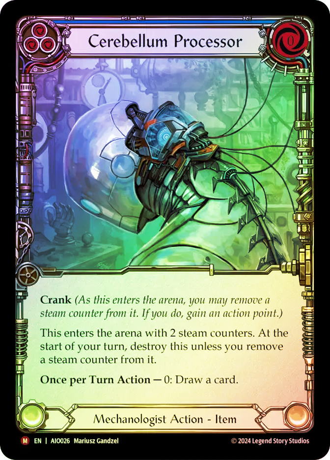 【Cerebellum Processor】CF 1枚 FaB Cerebellum Processor | Armory Deck: Dash | Star City Games