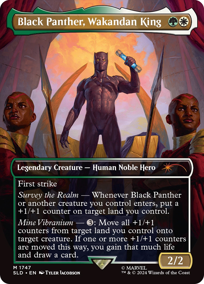 Black Panther, Wakandan King (Marvel) | Secret Lair Drop | Star