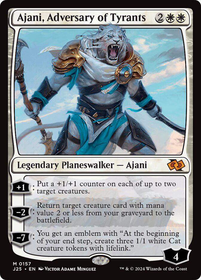 Ajani, Adversary of Tyrants | Foundations Jumpstart | Star City Games