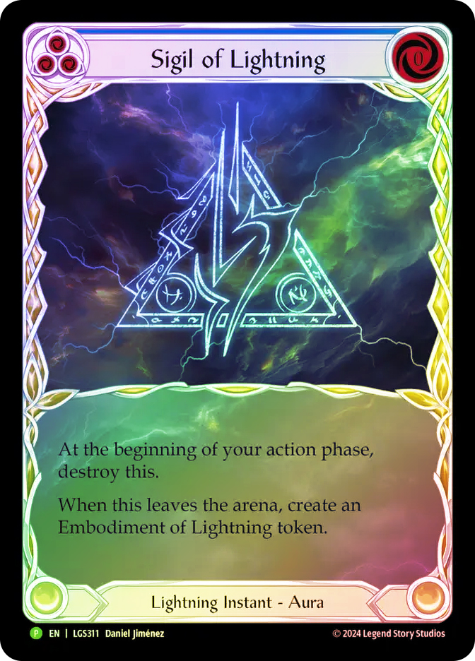 Sigil of Lightning (Prerelease) | Promotional Cards | Star City Games