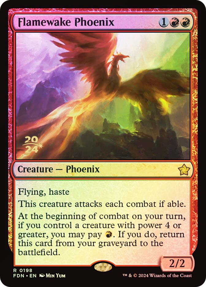 CRAVITY　ヒョンジュン　トレカ　FLAME プロポーズ　コンカ　スペシャル FlamewakePhoenix__92404.