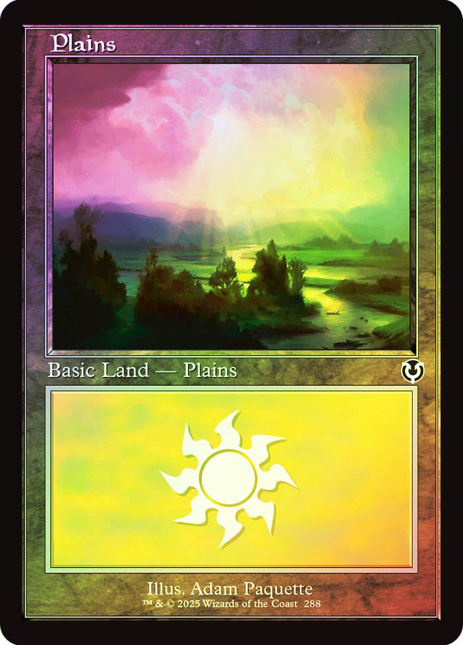 マジック：ザ・ギャザリング Plains mtg unhinged foil Plains