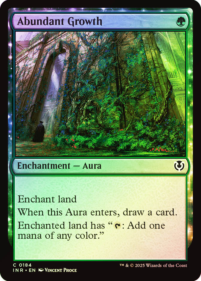 mtg green card draw enchantment Abundant Growth | Innistrad Remastered good card draw in green.