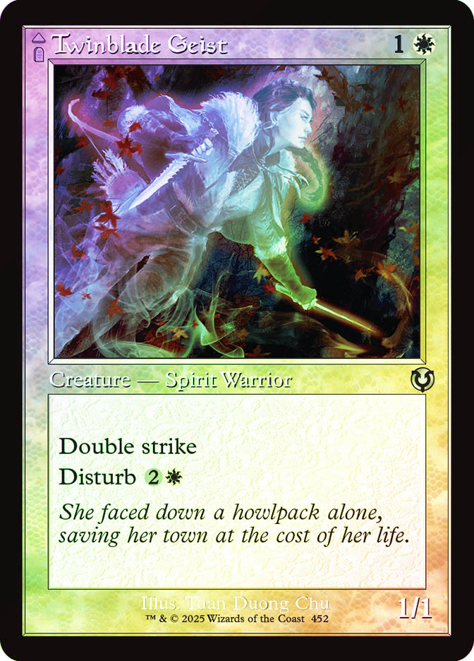 Twinblade Geist // Twinblade Invocation | Innistrad Remastered