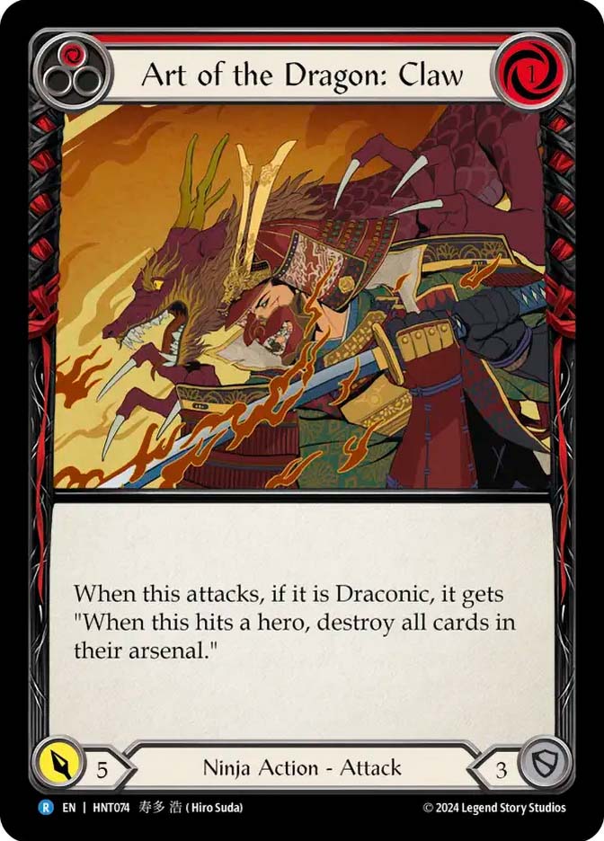 Art of the Dragon: Scale プロモ RF 1枚 FaB art-of-the-dragon-claw__28345.