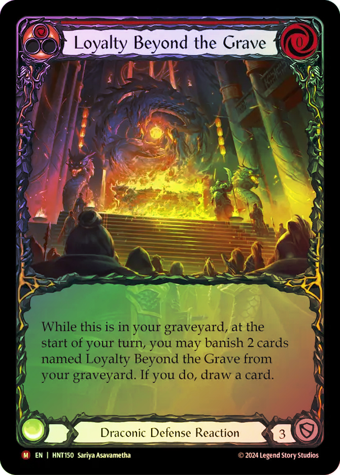 その他 Fab Loyalty Beyond the Grave EA RF Loyalty Beyond the Grave - The Hunted - Flesh & Blood TCG