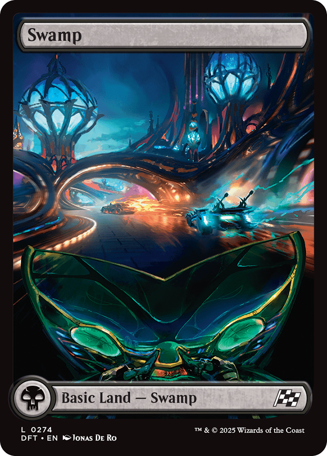 MTG SLP 0033 沼 / Swamp Foil Magic Con C Swamp Promo - Secret Lair Showdown (SLP) #33 - MagicCon 2025