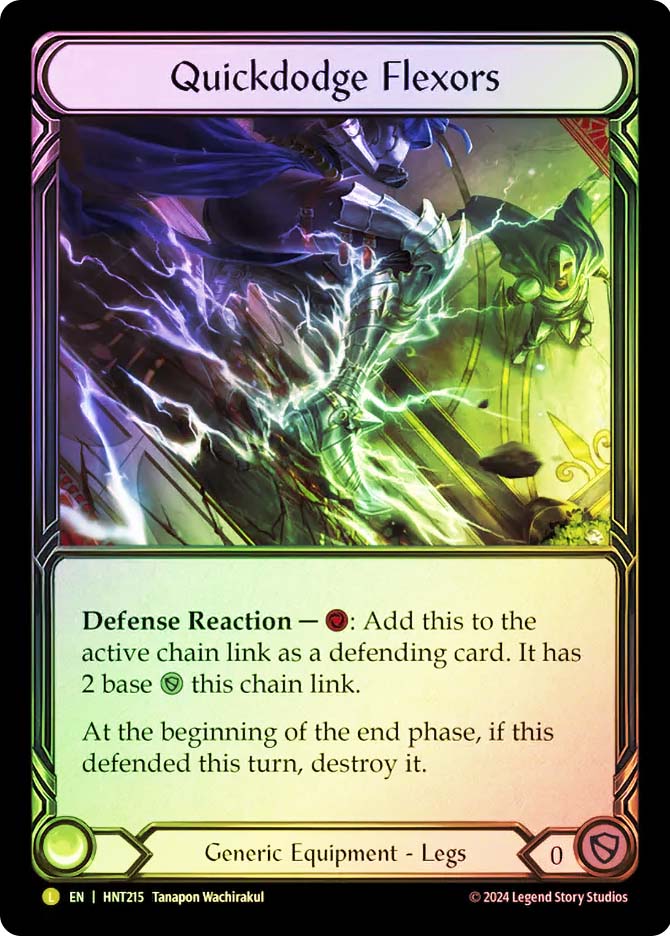 その他 Quickdodge Flexors RF flesh and blood Quickdodge Flexors - The Hunted - Flesh & Blood TCG - FaB